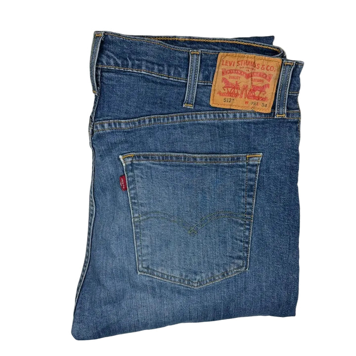 Levis 512 Tapered Mens Stretch Jeans - Size 38