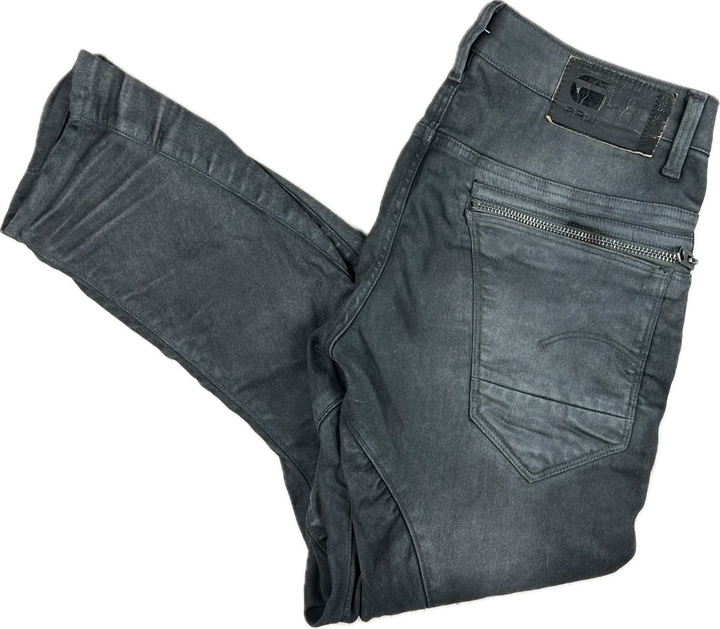 G Star RAW Men's 'Arc 3D Slim' Charcoal Jeans -Size 31/30