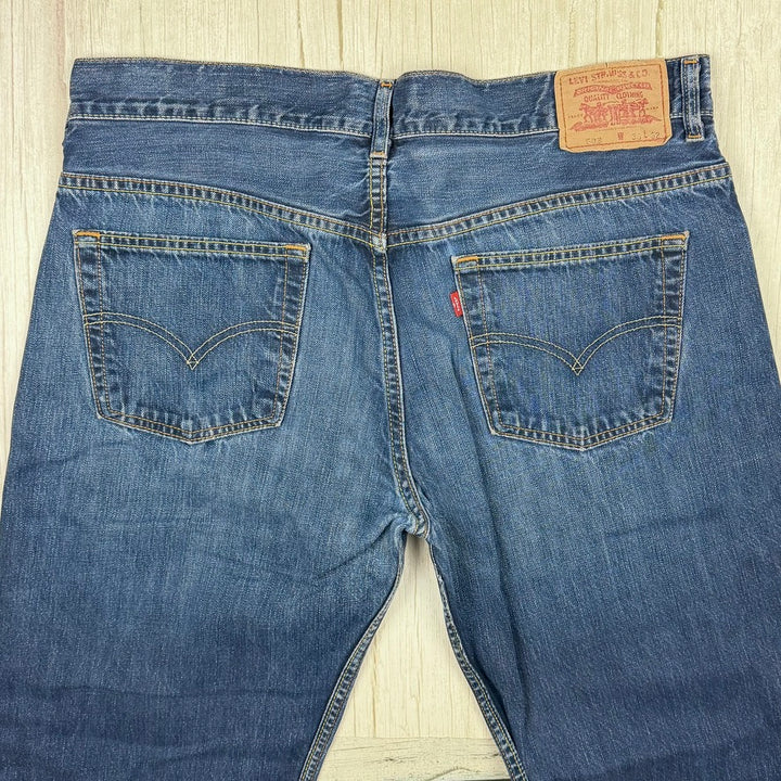 Mens Levis Classic Bootcut 503 Denim Jeans - Size 38/30