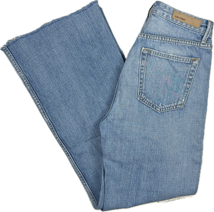 GRLFRND 'Carla' High Rise Bell Jeans -Size 28
