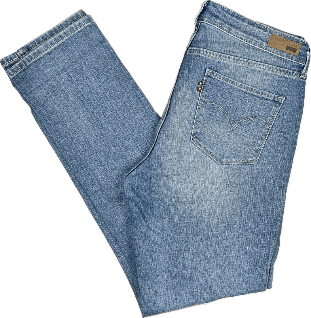 Levis Demi Curve Ladies Classic Rise Slim Leg Jeans - Size 32 - Jean Pool