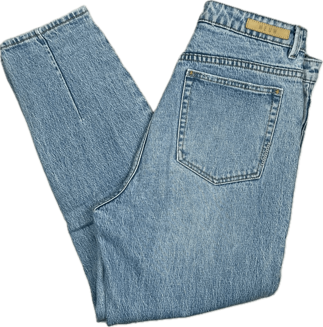 NEUW Ladies 'LOLA' High Rise Light Wash Jeans - Size 31