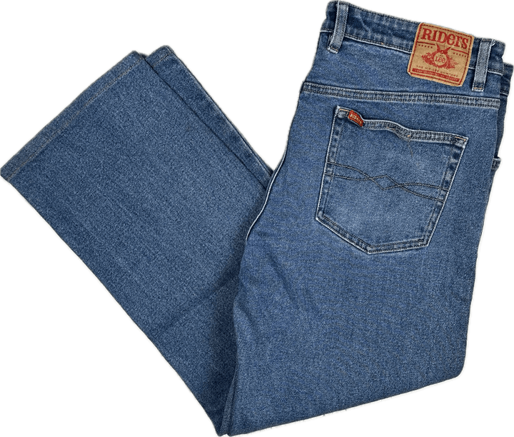 Lee Mens Straight Fit Stretch Jeans -Size 36 Short