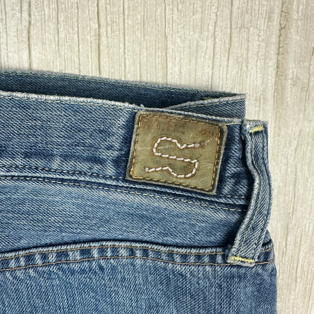 RA-RE Rag Recycle Y2K Mens Italian Relaxed Fit Jeans - Size 36