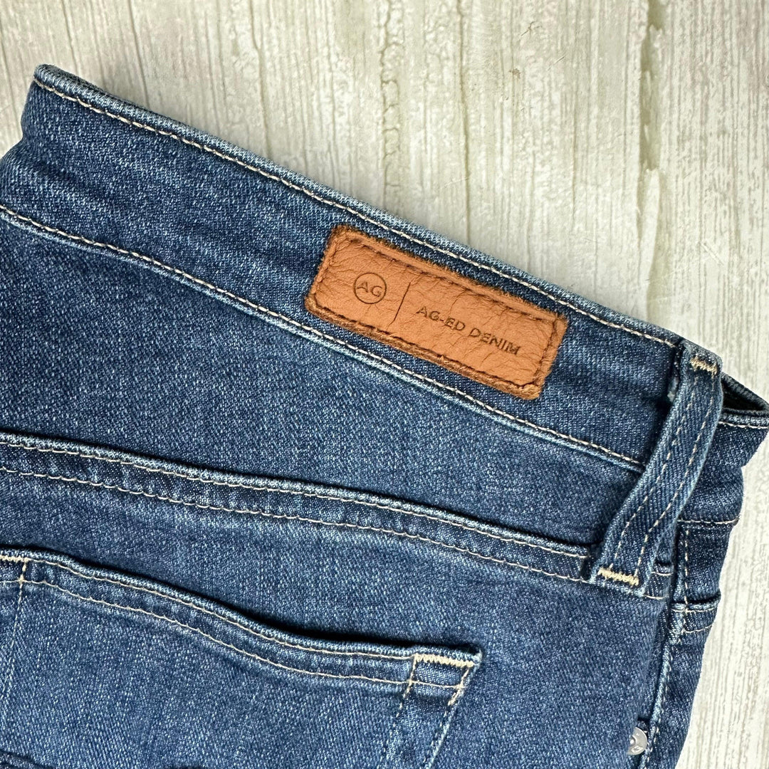 Adriano Goldschmied AG  Cigarette Leg Slim Fit Jeans- Size 28R