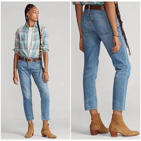 Ralph Lauren 'Avery Boyfriend' Denim Jeans - Size 30