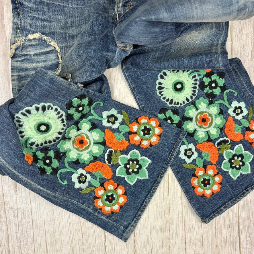 NWT Nolita - Stunning 'Hippie Flare' Low Rise Jeans  -Size 27