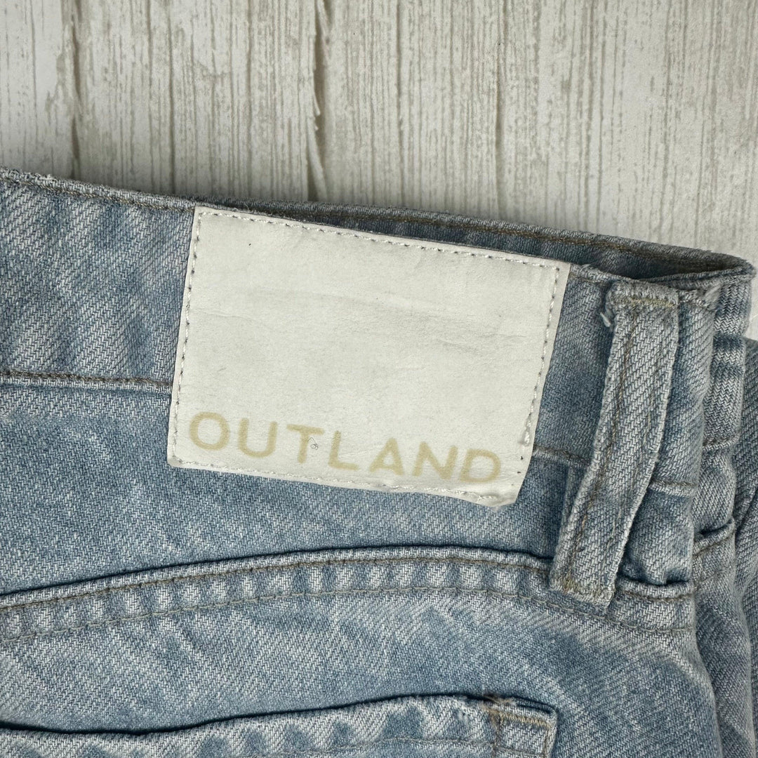 Outland Denim 'Abigail' Bloom High Rise Girlfriend Jeans - Size 29