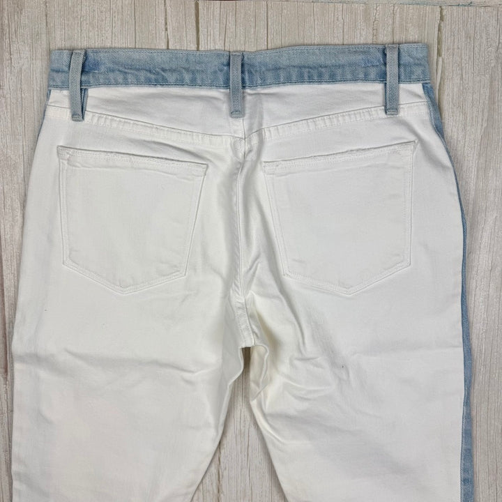 Frame Denim 'Le High Straight' Colourblock Jeans -Size 26