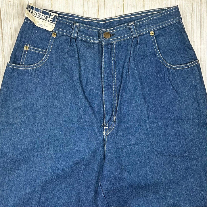 NWT- Vintage Faberge Deadstock 1980's Ladies Jeans - Hard to find! - Suit Size 12 - Jean Pool