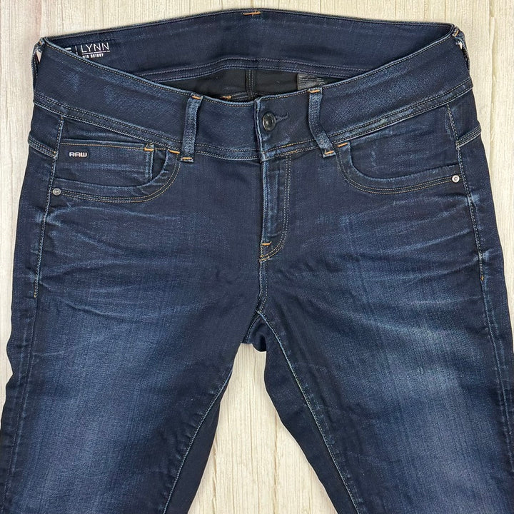 G Star RAW Womens 'Lynn Mid Skinny' Jeans -Size 30/32