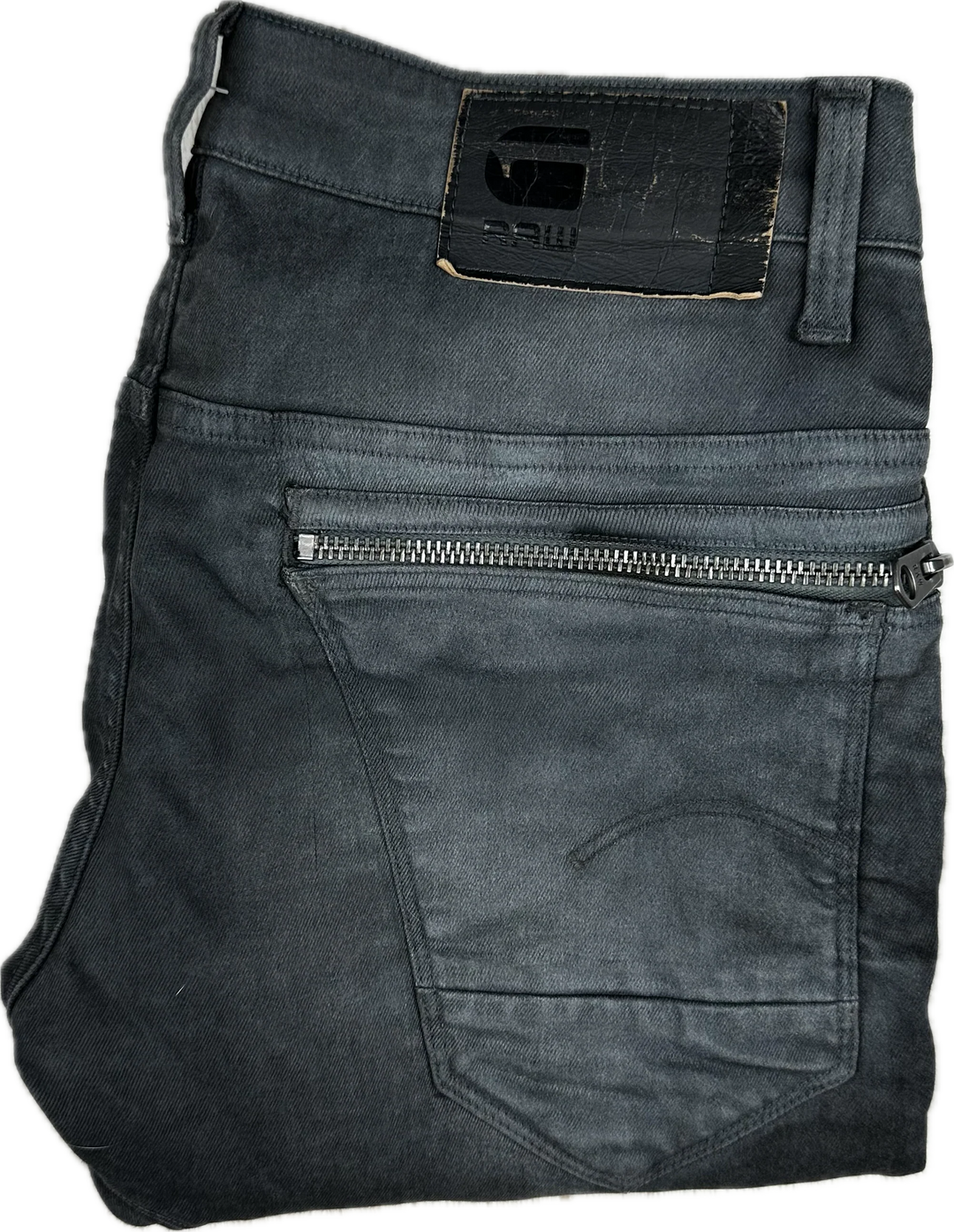 G Star RAW Men's 'Arc 3D Slim' Charcoal Jeans -Size 31/30