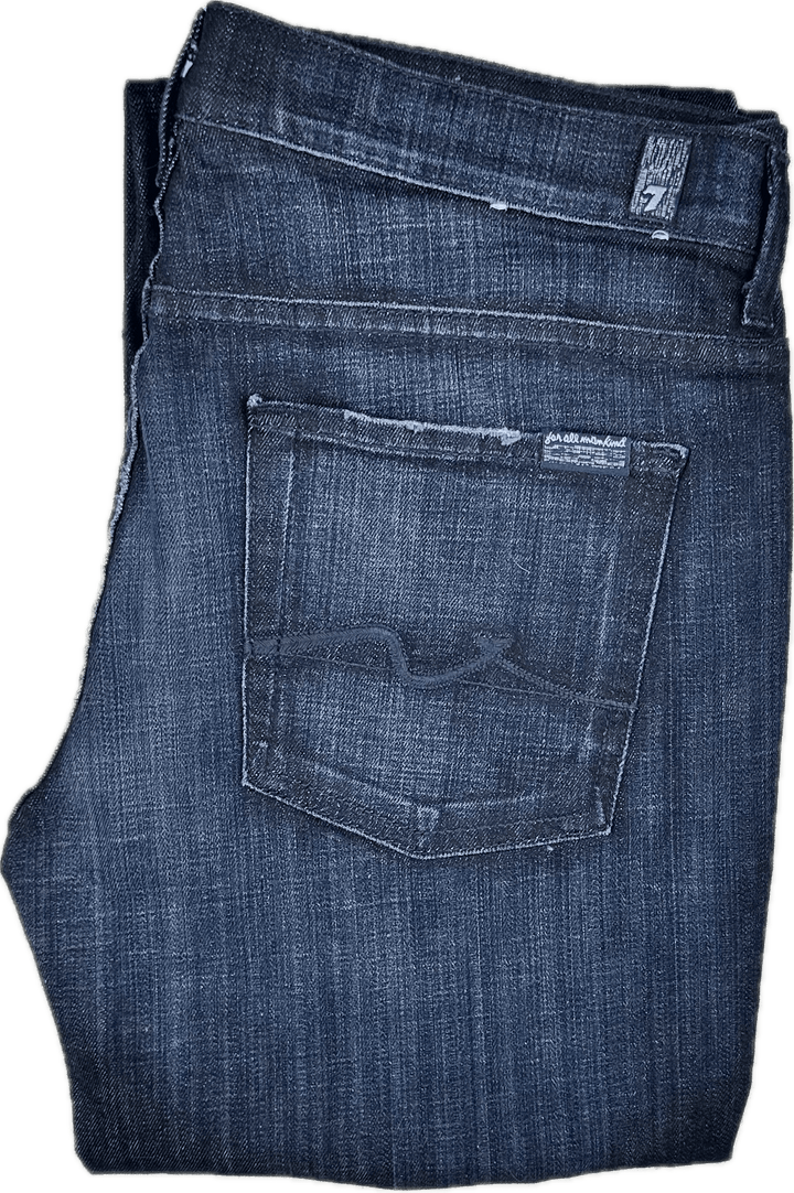 7 for all Mankind Ladies 'High Rise Bootcut' Jeans - Size 33 - Jean Pool