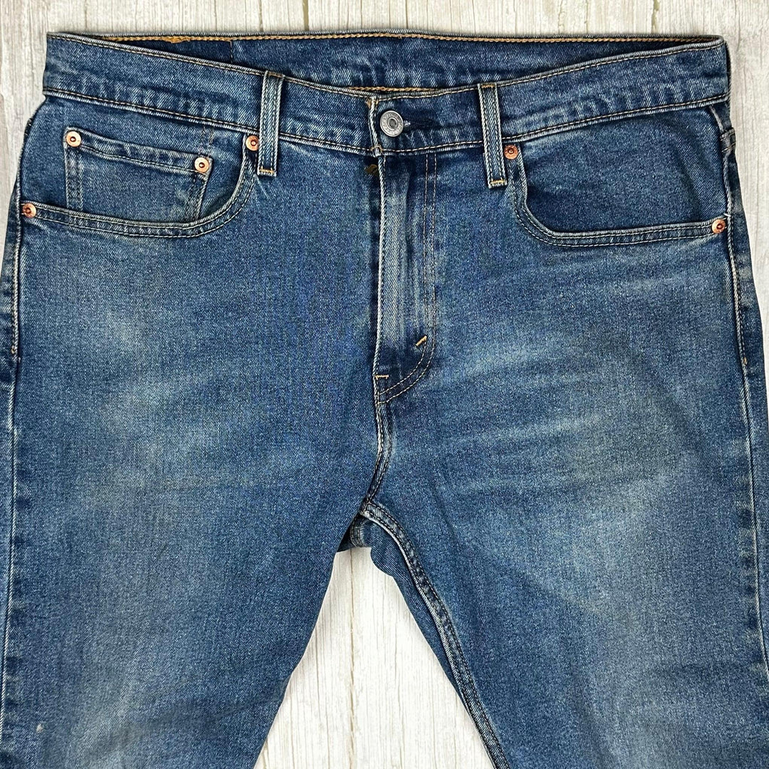 Levis 512 Slim Taper Mens Stretch Denim Jeans  - Size 33/30