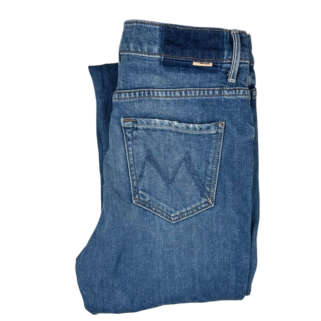 Mother "High Waisted Smokin' Double Heel" Flare Jeans - Size 27