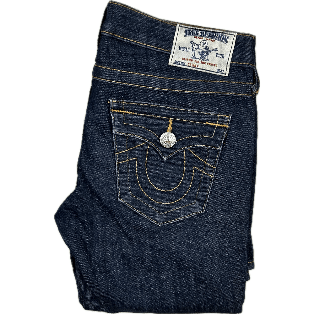 True Religion 'Skinny' Flap Pocket Jeans- Size 27 - Jean Pool