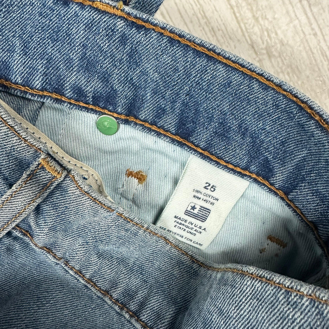 NWT - Sandrine Rose Re-Worked Original Handmade in USA Jeans - Size 25