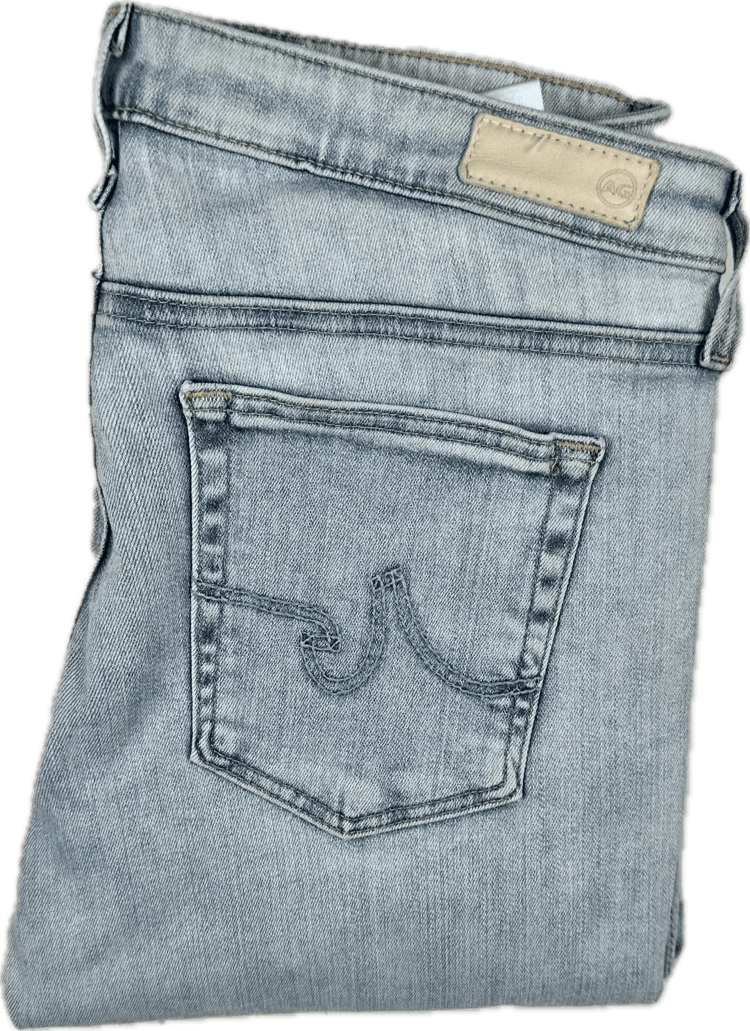 AG Adriano Goldschmied 'the Prima Crop' Mid Rise Cigarette Jeans- Size 28R - Jean Pool