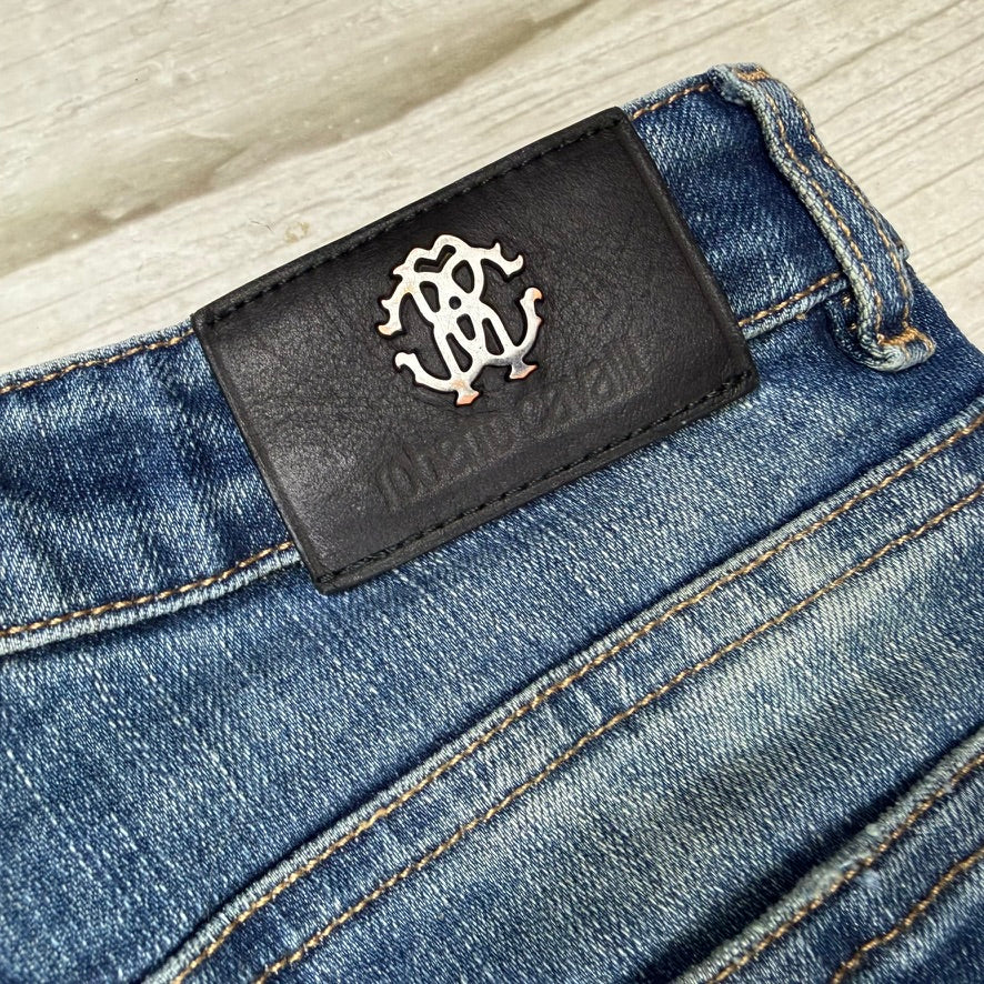 Roberto Cavalli Italy Slim Straight Denim Jeans- Size 5Y