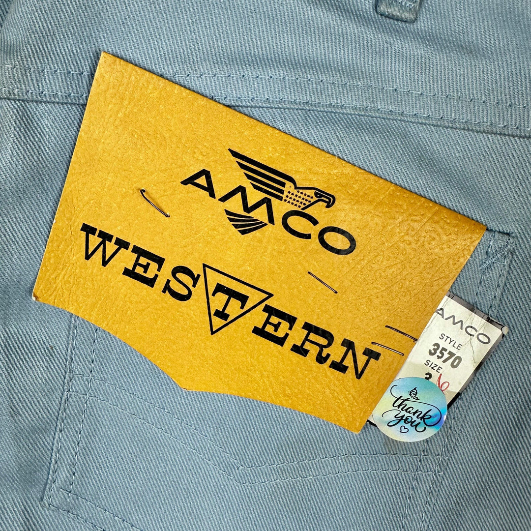 AMCO 60's Vintage Rare Australian Made Deadstock Jeans -HTF