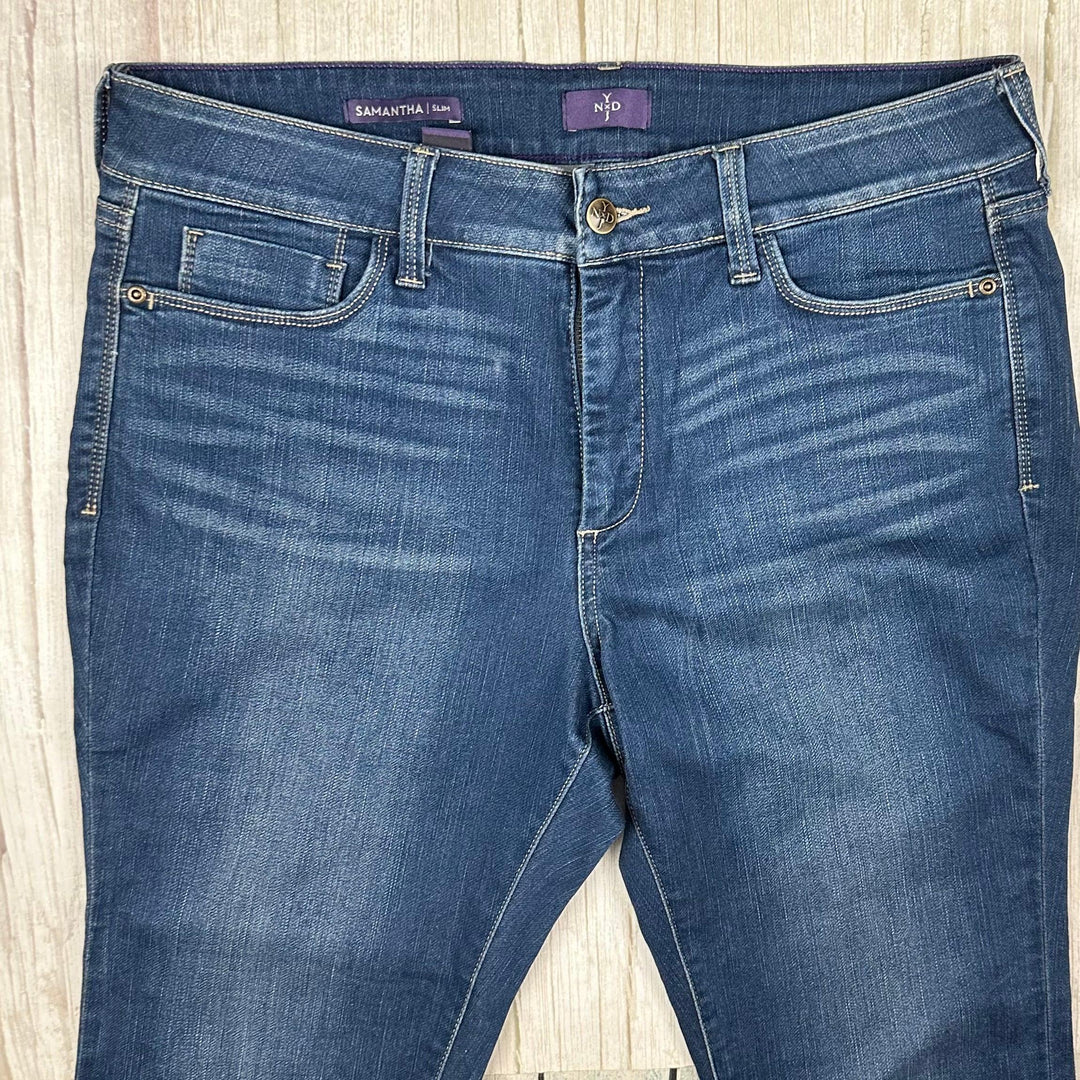 NYDJ 'Samantha' Slim Fit Ankle Jeans -Size  14P US or 18AU