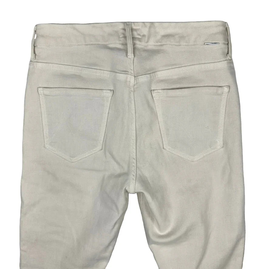 Mother 'High Waisted Looker' Second Chance Ivory Jeans - Size 28