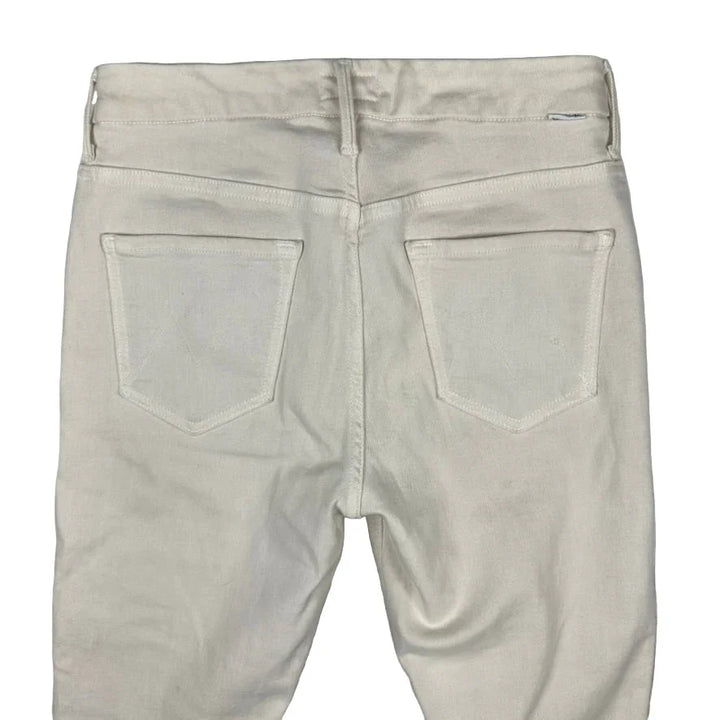 Mother 'High Waisted Looker' Second Chance Ivory Jeans - Size 28