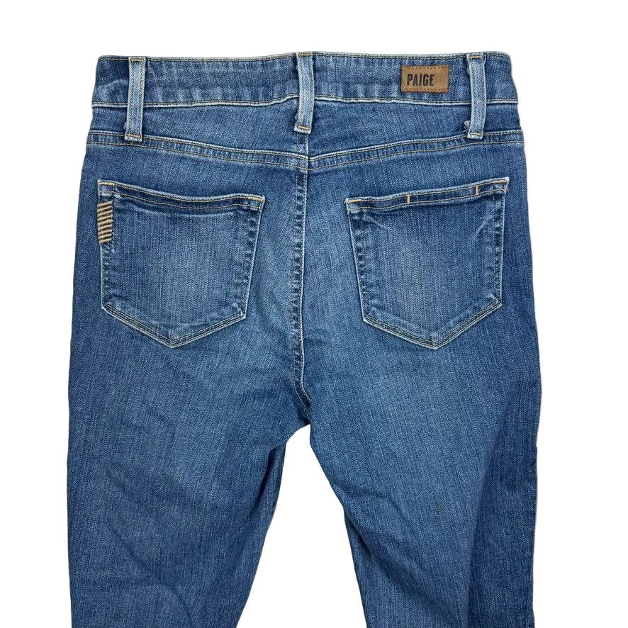 Paige Denim 'Hoxton Ankle Peg' Exposed Button Jeans - Size 25