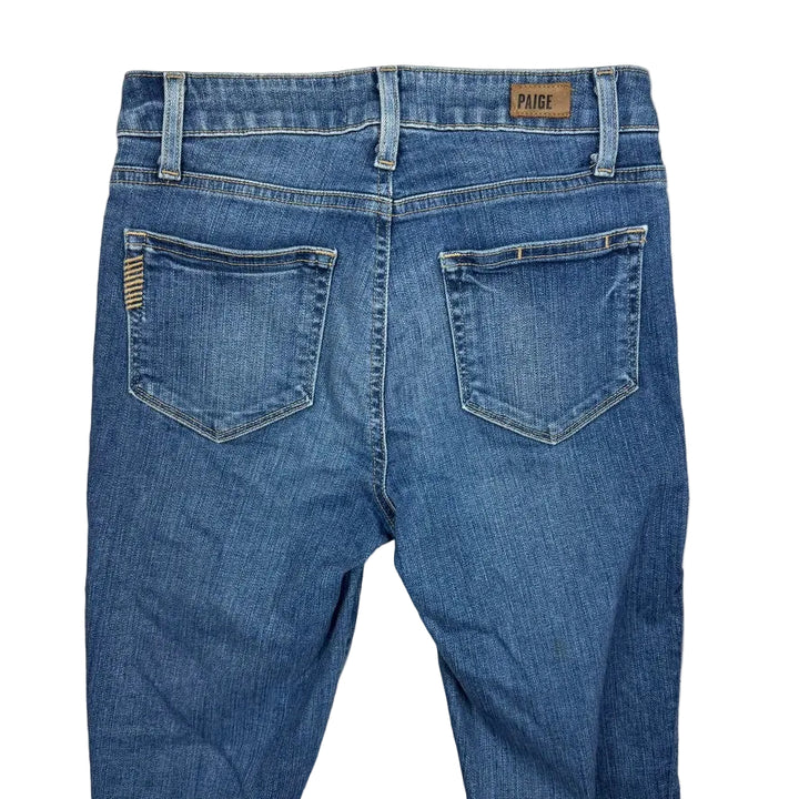 Paige Denim 'Hoxton Ankle Peg' Exposed Button Jeans - Size 25