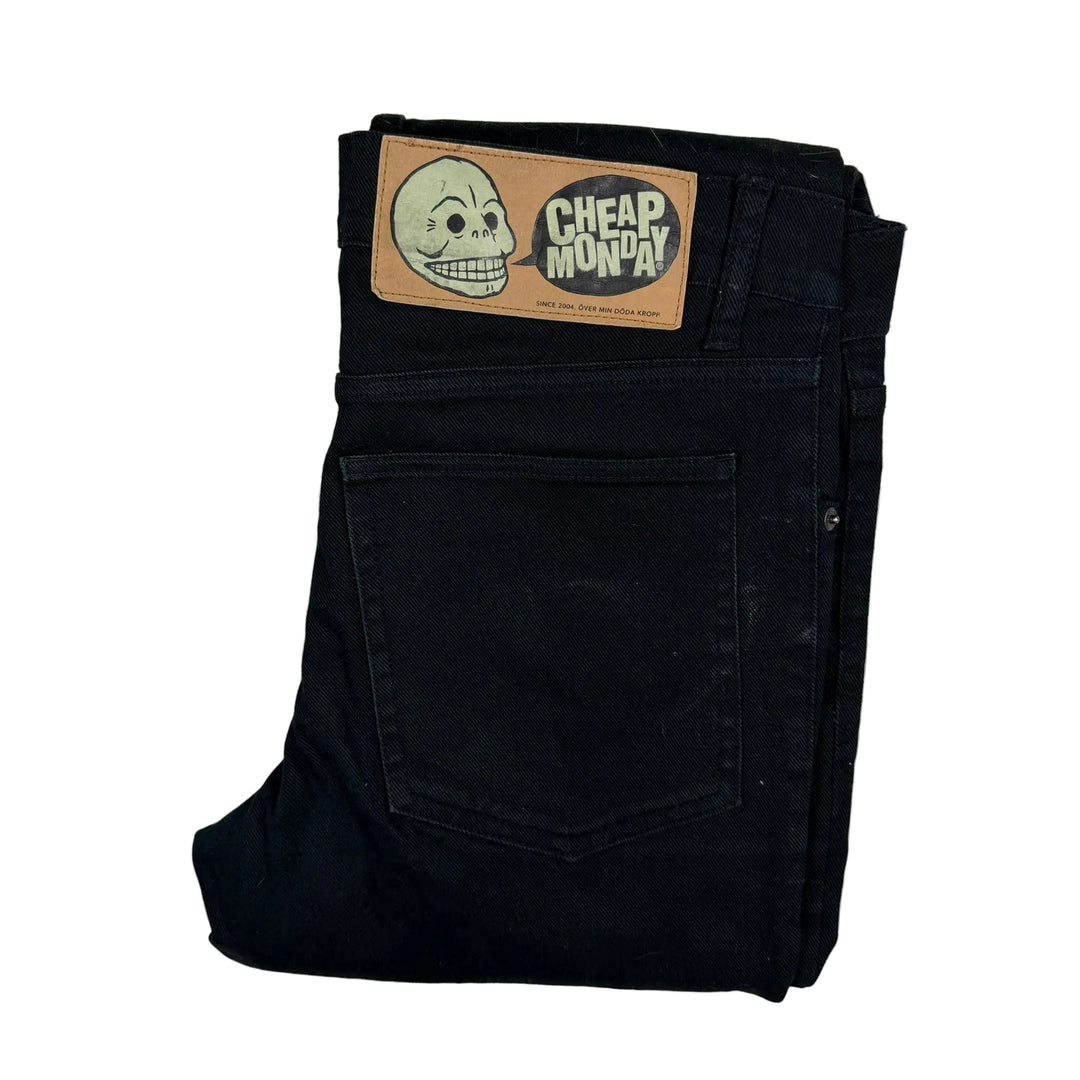 Cheap Monday 'CM Tight 5643 Od Black 'Jeans - Size 32/32