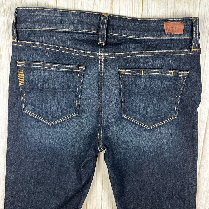 NEW- Paige Denim 'Skyline Straight' Slim Low Jeans- Size 28