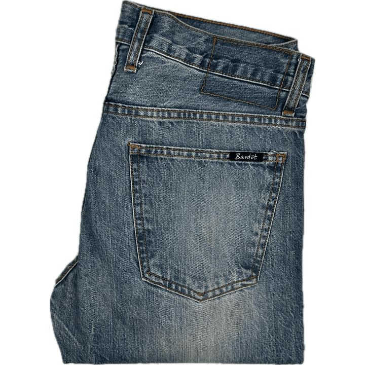 Bardot Denim Australian Made Busted Boyfriend Jeans -Size 7 - Jean Pool