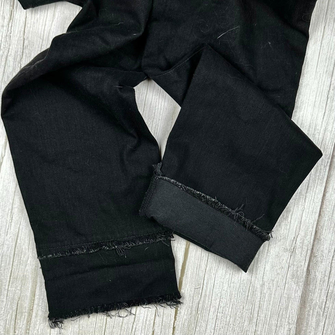 NWT- AG Adriano Goldschmied 'Isabelle' High Rise Straight Crop Jeans- Size 29