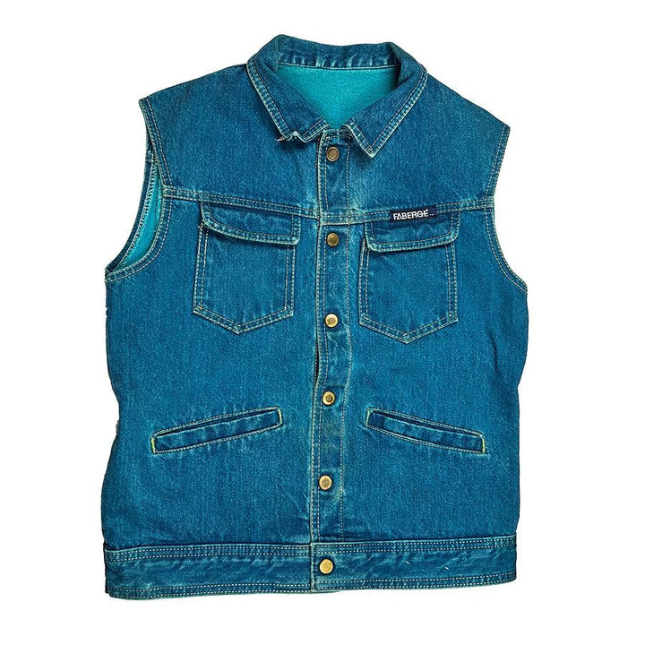 Fabergé Vintage 1980's Sleeveless Jacket - Hard to find!