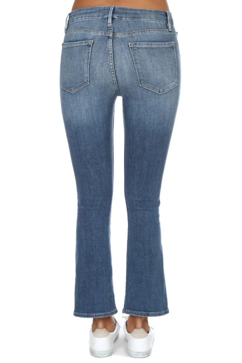 NWT- Frame Denim 'Le Crop Mini Boot' Dorkill Jeans  -Size 29