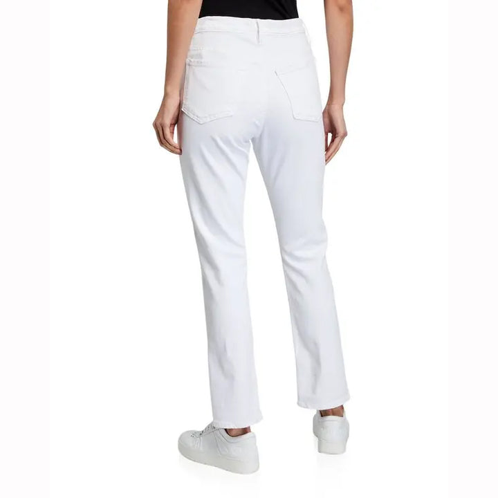 NWT- Frame Denim 'Le Beau' White Jeans RRP $455 -Size 28