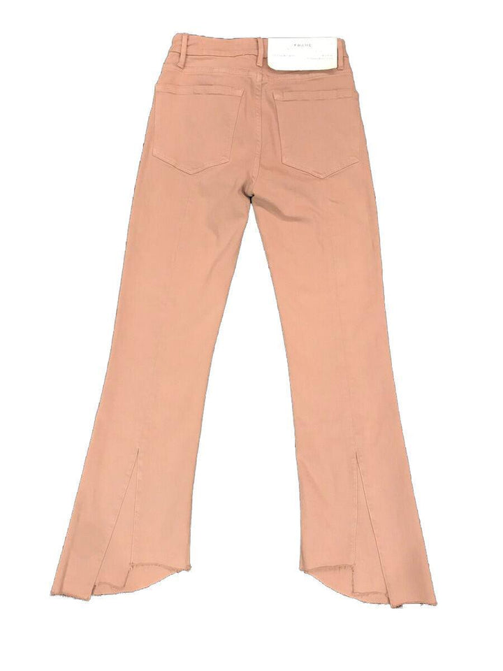 NWT- Frame Denim 'Le Crop Mini Boot' Step hem Dusty Rose Jeans  -Size 28