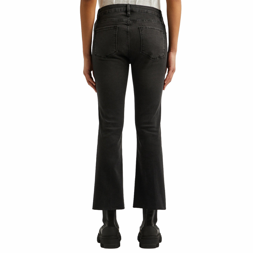 NWT- Frame Denim 'Le Crop Mini Boot' Obsidian Jeans  -Size 23