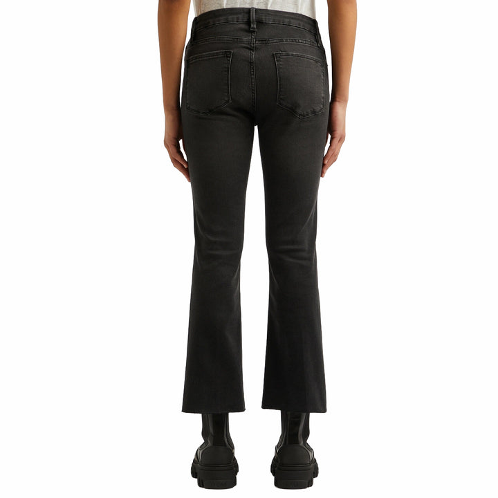 NWT- Frame Denim 'Le Crop Mini Boot' Obsidian Jeans  -Size 23