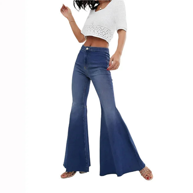Free People Bell Bottom Super Flare Jeans -Size 24"