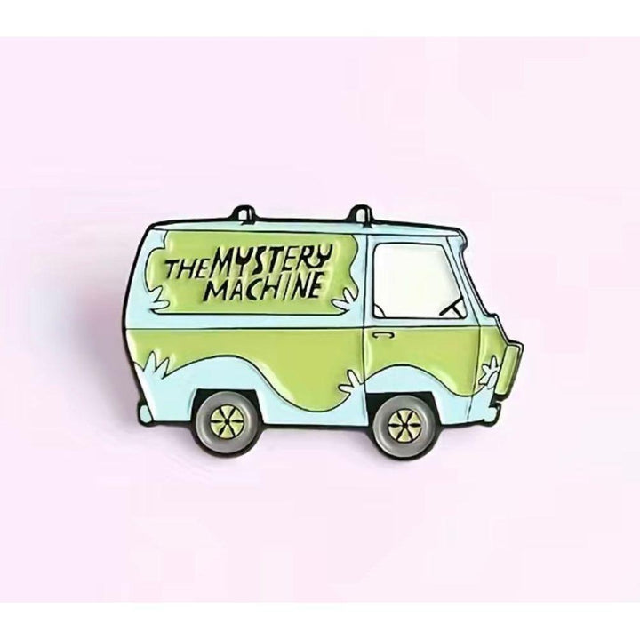 Mystery Machine - 70s Enamel Pin - Jean Pool