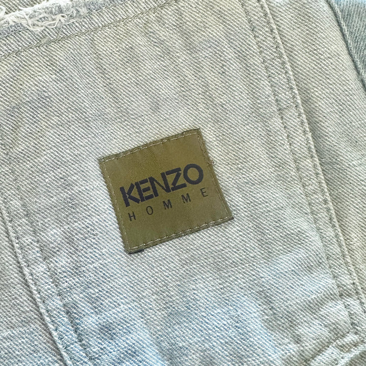 Kenzo Homme Mens Classic Denim Jacket - Suit Size L