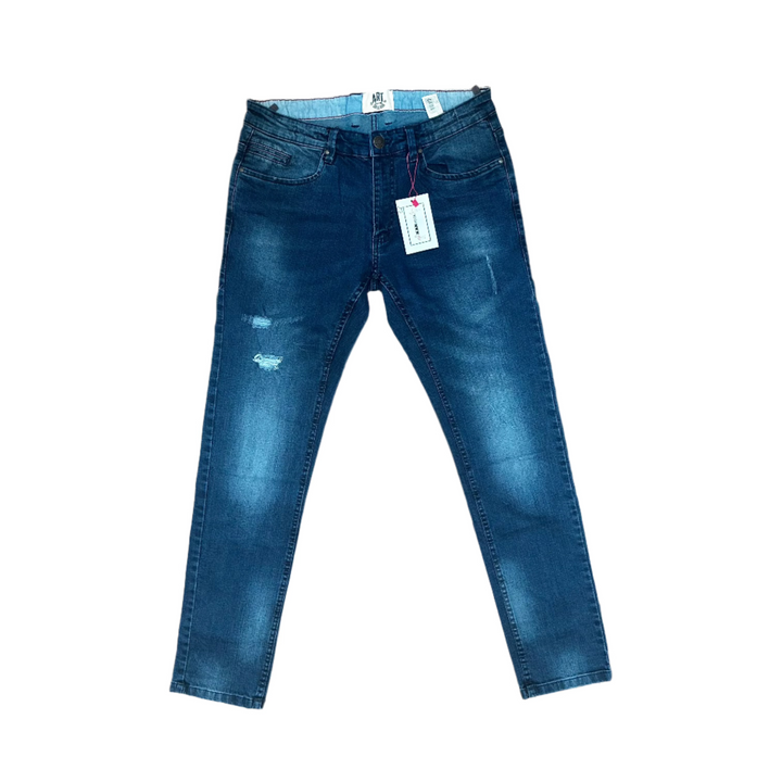 Piazza Italiaman Distressed  Slim Fit Jeans - Size 46 It or 30"