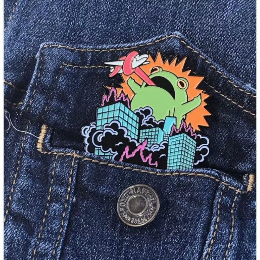 Frog Monster - Enamel Pin - Jean Pool