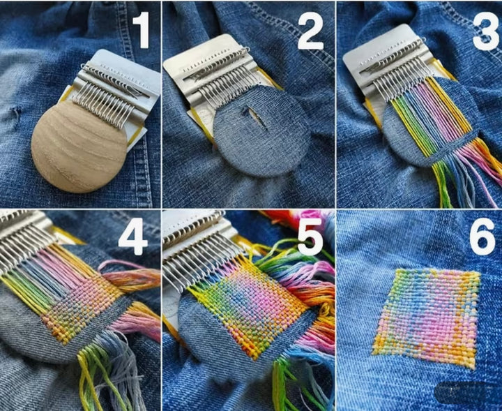 Mini Weaving Loom Kit - Mending is better than ending!