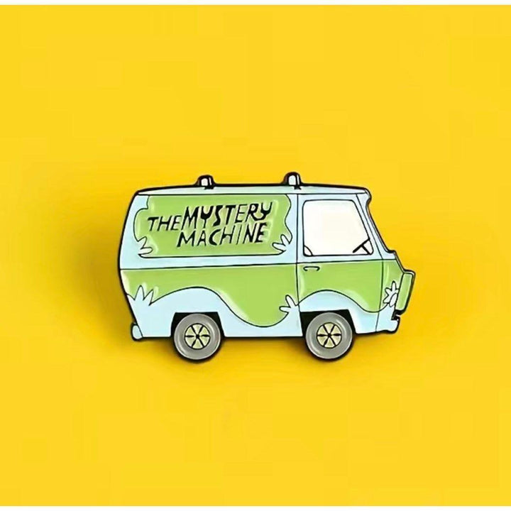 Mystery Machine - 70s Enamel Pin - Jean Pool