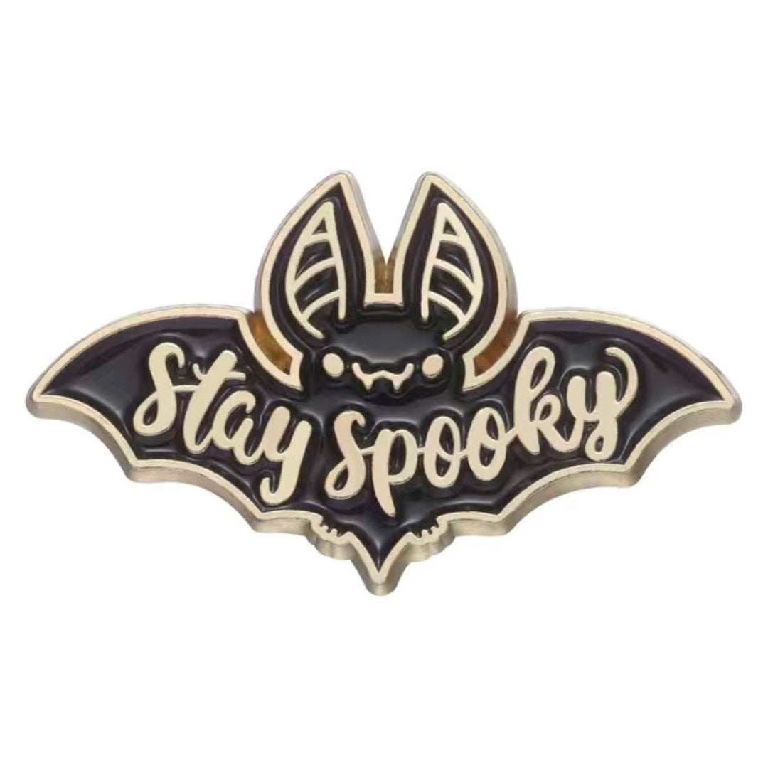 Stay Spooky Bat - Enamel Pin - Jean Pool