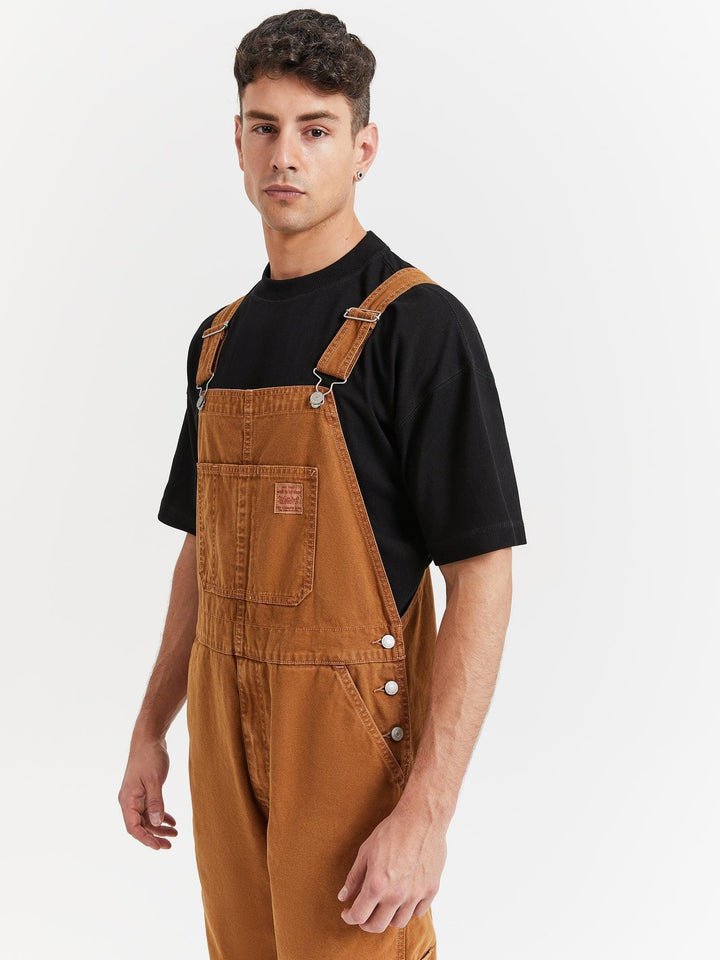 NWT-Levis Workwear Capsule Ginger Tan Overalls -Size XL - Jean Pool