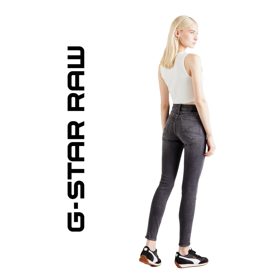 NWT- GStar RAW Womens '3301 High Skinny' Grey Jeans -Size 30/34