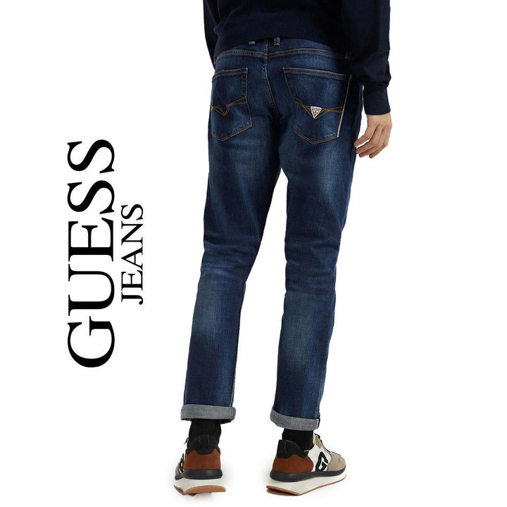NWT- Guess Mens Slim Tapered Stretch Selvedge Jeans - Size 32R